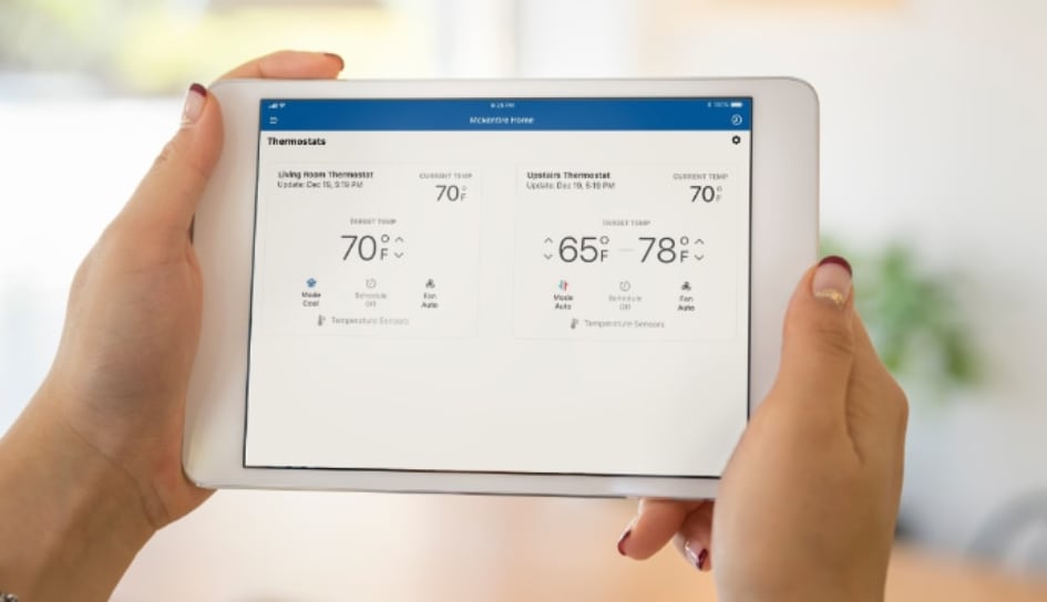 Thermostat control in McAllen